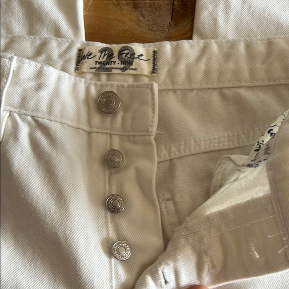 White Denim Jeans - Picture 3 of 6